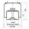 PE Automotive 084.020-12A Boot, air suspension